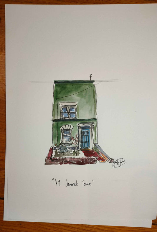 House Sketch Portrait