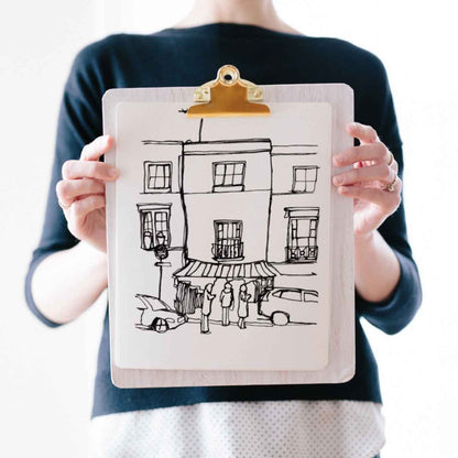 89 Portobello road art print