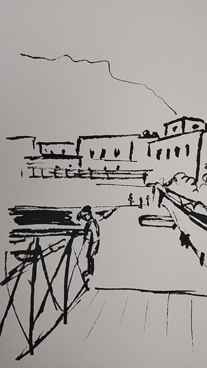 Ischia Harbour - Print