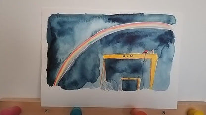 Belfast’s Promise - Original Watercolour painting