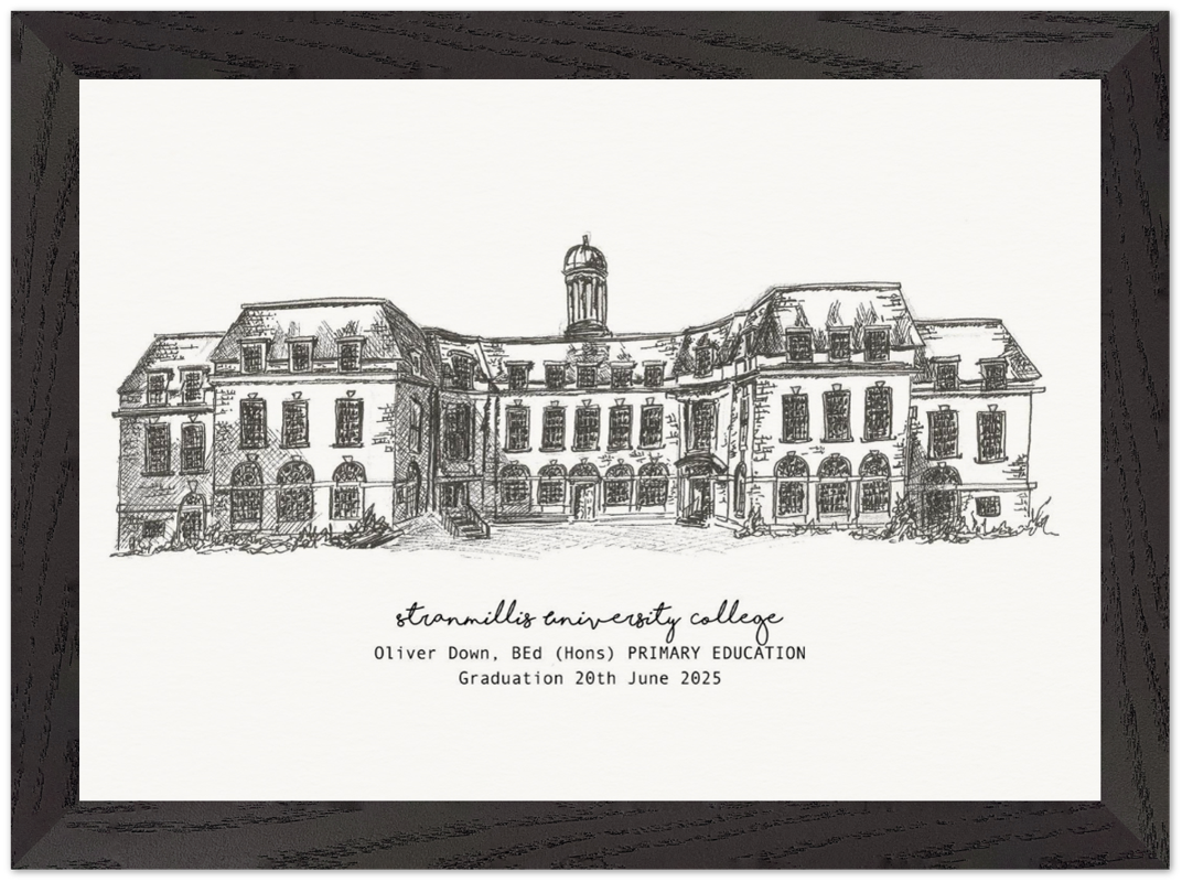 Custom Graduation Illustration