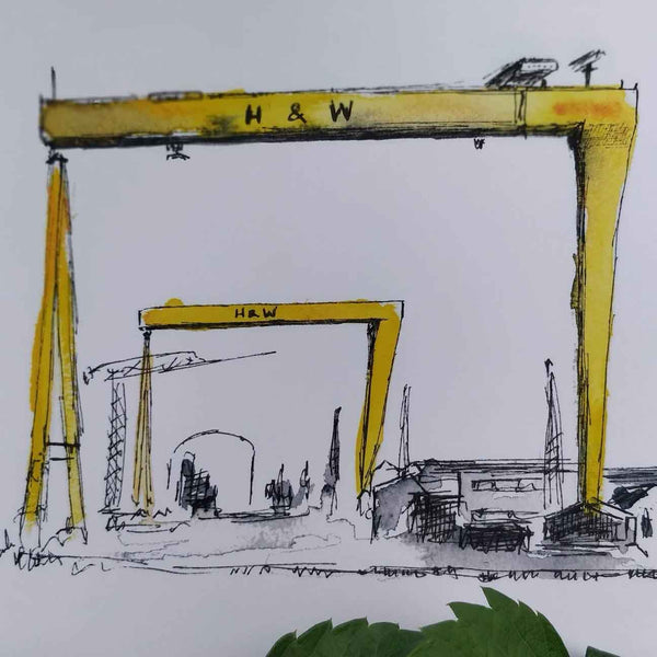 Harland and Wolff Art Print